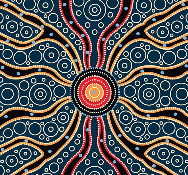 Aboriginal Art Vectors Download Graphics And Illustrations Hello Vector 