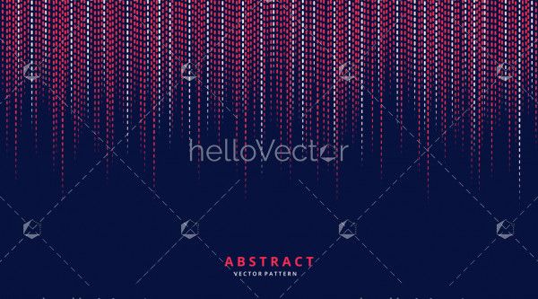 Abstract dotted lines background - Vector illustration