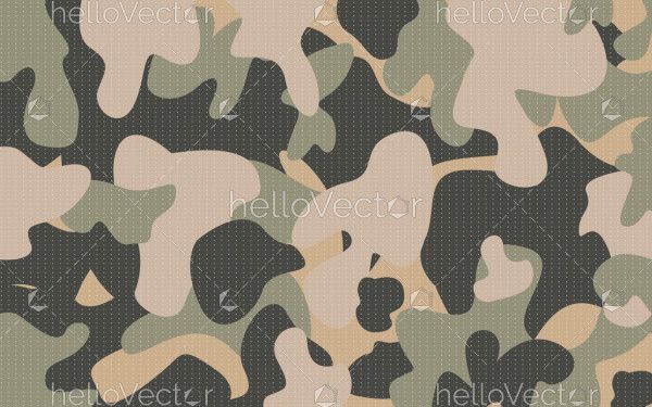 Camouflage background - Vector illustration