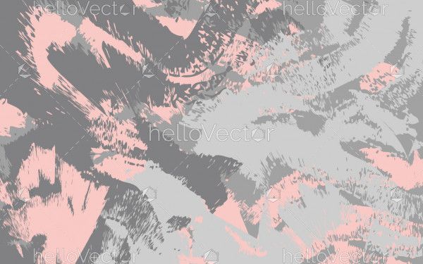 Pink Camouflage Texture - Vector Illustration