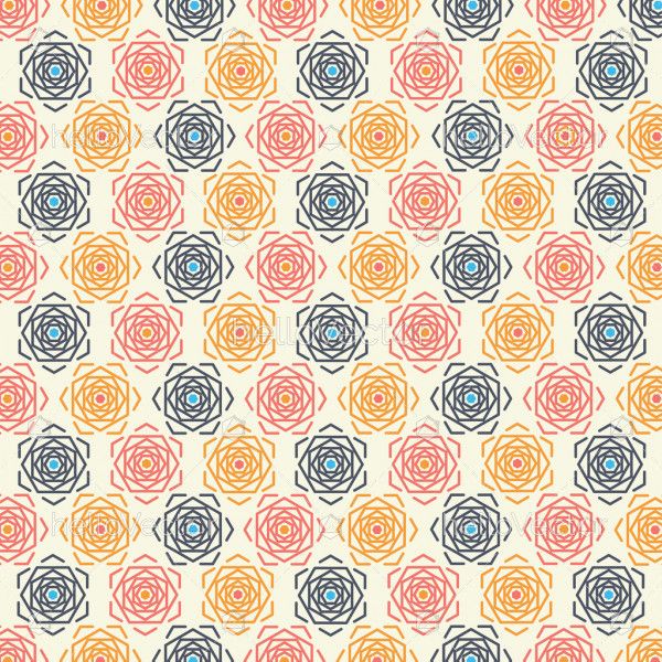 Modern stylish texture background. Seamless pattern - Vector illustration 