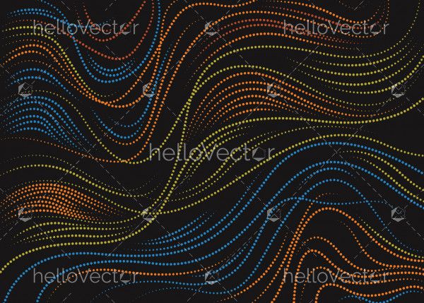 Dot art vector background for fabric and textile