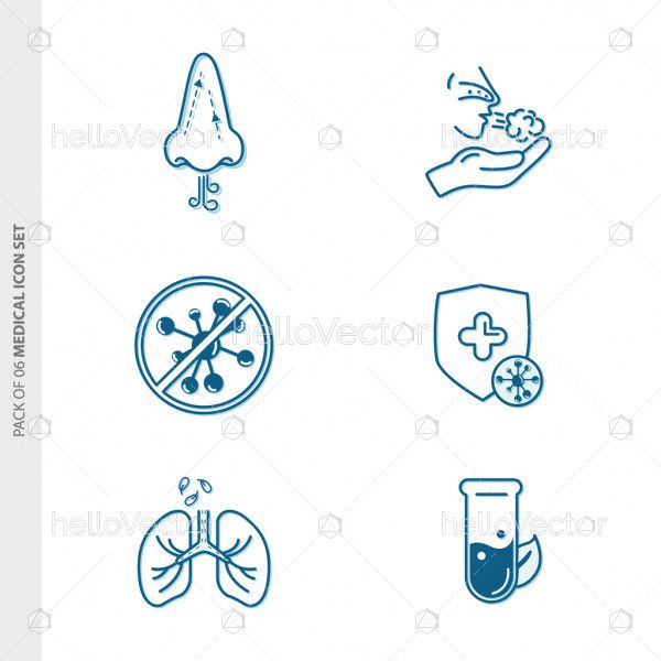Healthcare and medical icon set