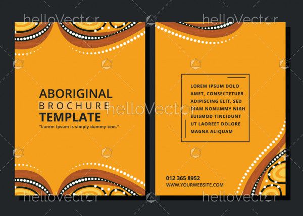 Aboriginal - Brochure Template