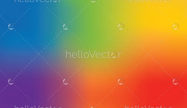 Blurred colorful rainbow background