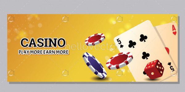 Casino Banner Illustration