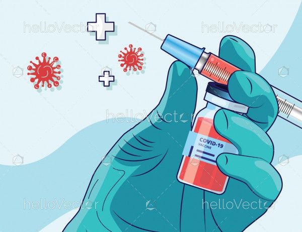 Covid-19 Vaccination Graphic
