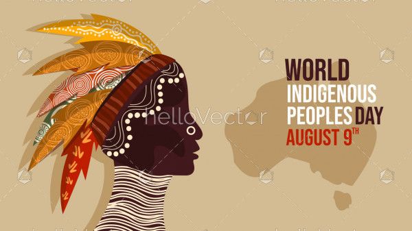 Indigenous Peoples Day Vector Poster