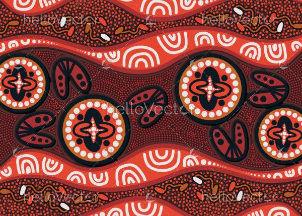 Vector Dot Aboriginal Design