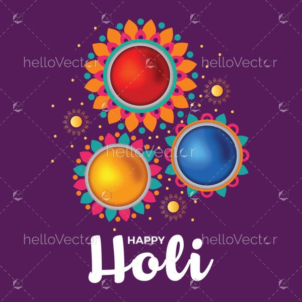 Holi festival of colors background