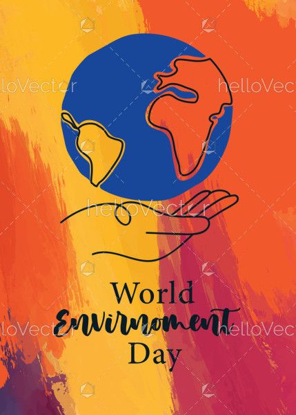 World environment day poster design