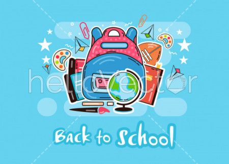 Education vector graphic design