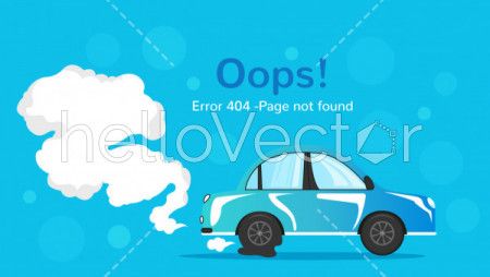 404 error page template design