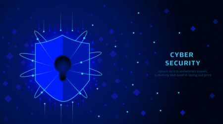 Cyber security background