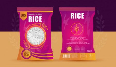 Download Rice Packaging Design Vectors Download 1 Royalty Free Graphics Hello Vector