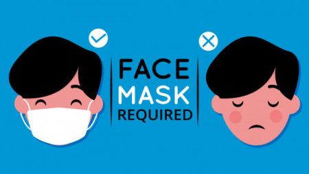 Download Wear Face Mask Vectors Download 5 Royalty Free Graphics Hello Vector