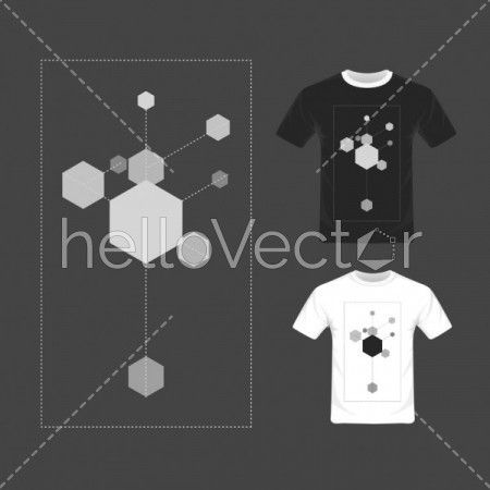 T-shirt graphic design vector illustration