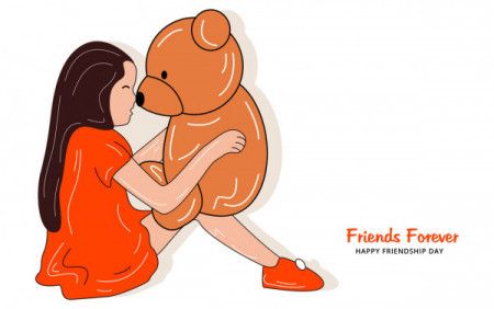 friendship day teddy bear