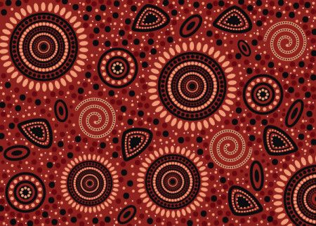 Dot art vector background for fabric and textile