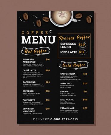 Vector restaurant menu card design - Download Graphics & Vectors