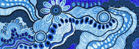 Contemporary style of aboriginal artwork