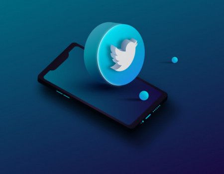 3d Twitter Icon Vectors - Download 1 Royalty-Free Graphics - Hello Vector