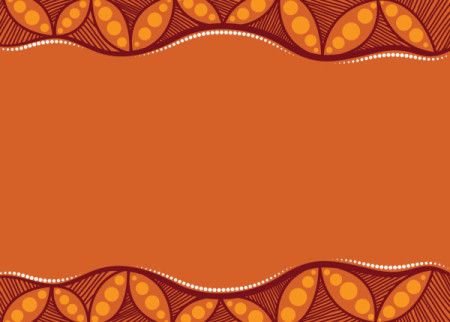 Aboriginal Art Page Border