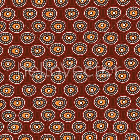 Aboriginal art vector dot background.